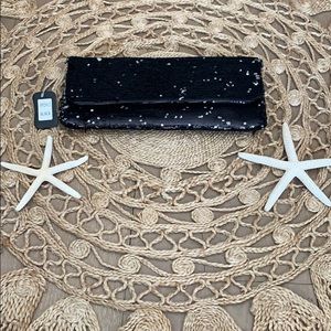 Beautiful and very elegant black purse 11x5 inch